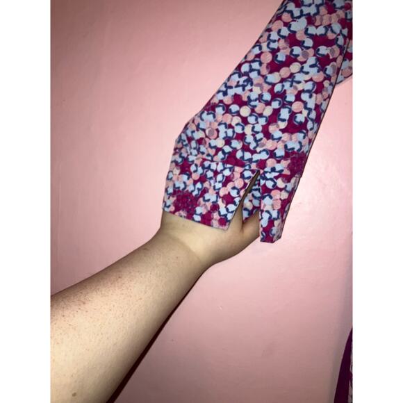 💥Lane Bryant factory abstract polka dot blouse size 14/16 - Picture 7 of 7